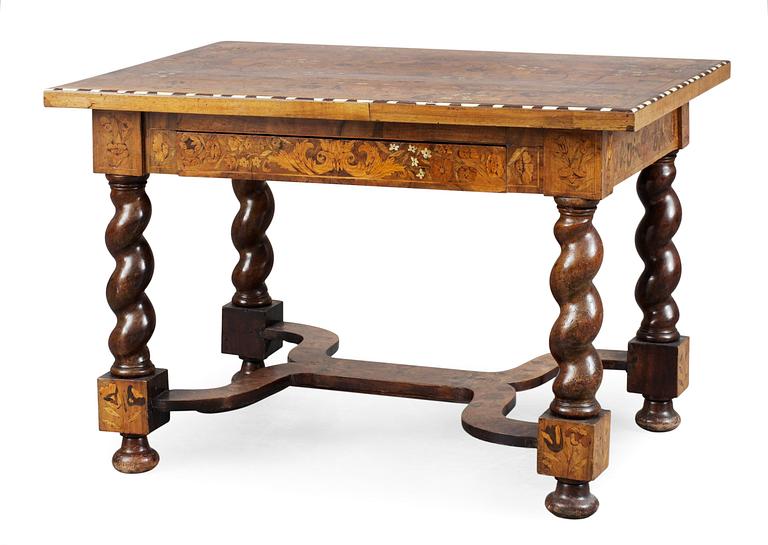 A Dutch Baroque-style table.