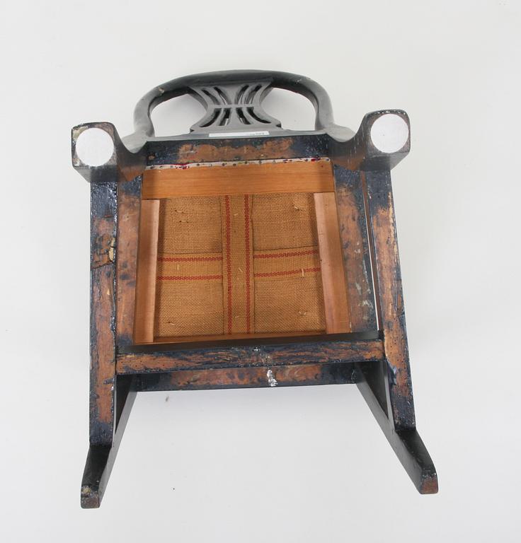 STOL, gustavianskt provinsarbete, omkr 1800.