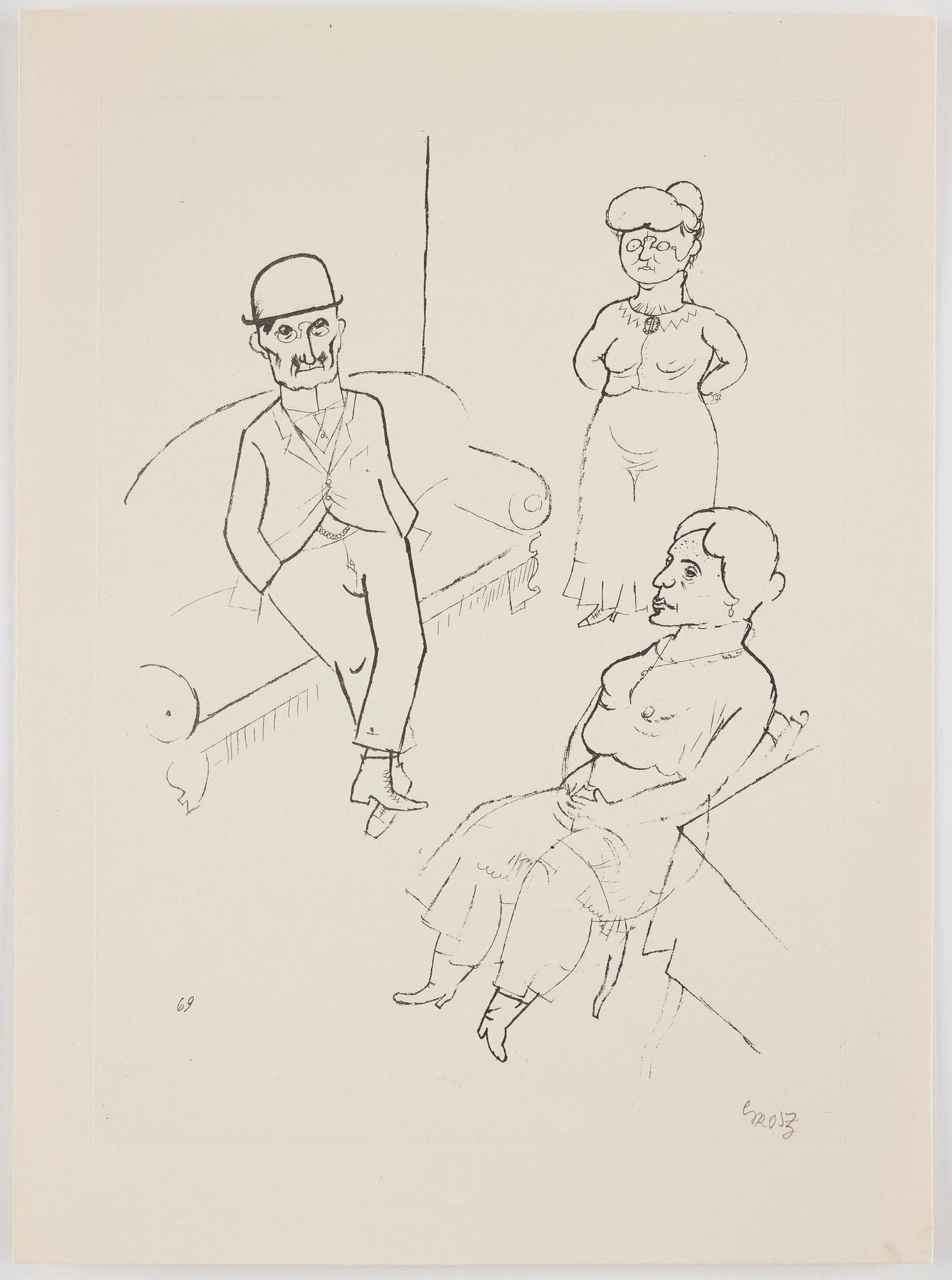George Grosz, "Ecce Homo".