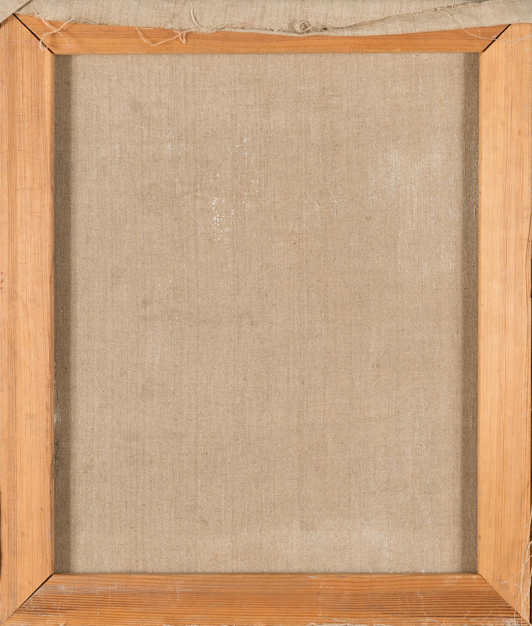 Pirkko Aario, oil on canvas, signed and dated-70.