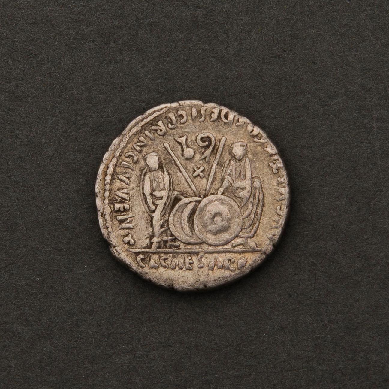 MYNT, silver, Rom Republiken Denar, Augustus 27 f.Kr.-14 e.Kr.