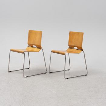 Fredrik Mattson, stolar, 6 st, "Chair 69", Blå Station, Åhus, 2009.