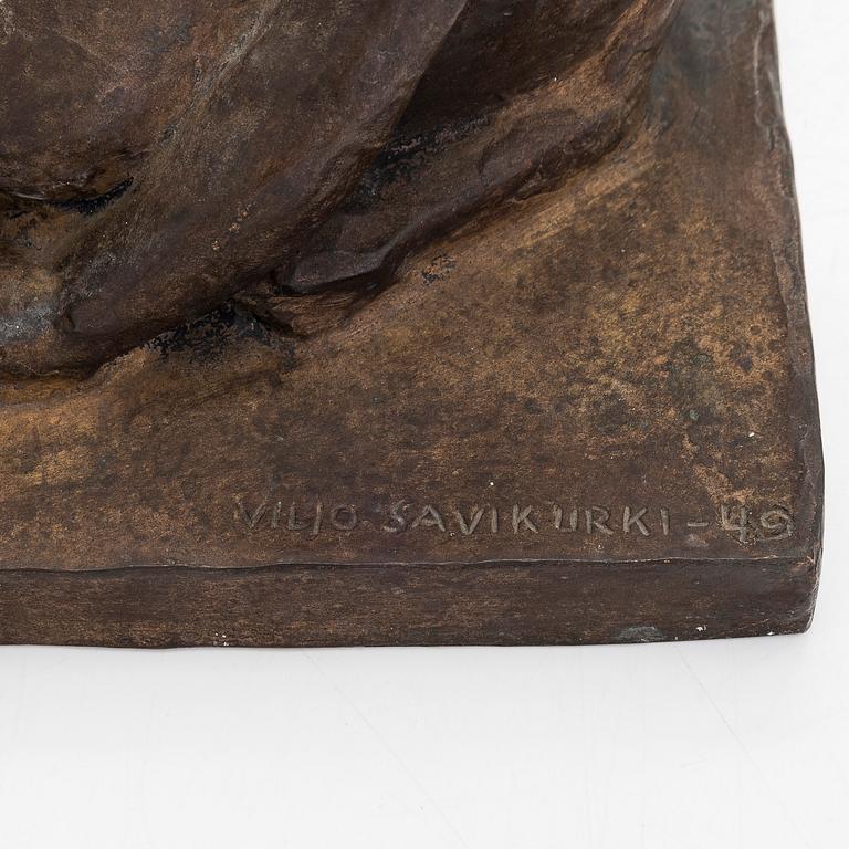 Viljo Savikurki, 'Vaikea aamu'.