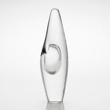 Timo Sarpaneva, an 'Orchid' glass sculpture, signed Timo Sarpaneva Iittala 3568.