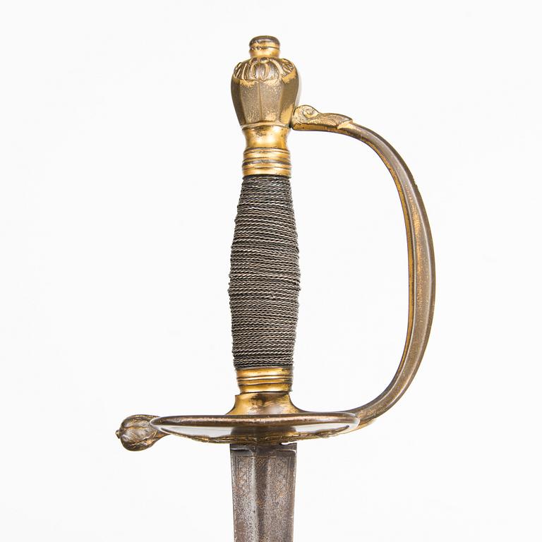 A late 18th Century Central European officer's sword.