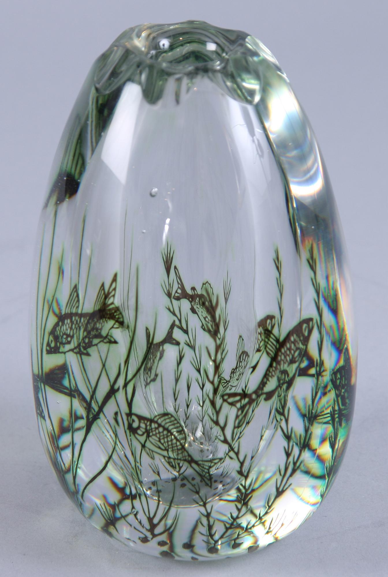 VAS, glas, graal, Edward Hald, Orrefors, No 580 M.