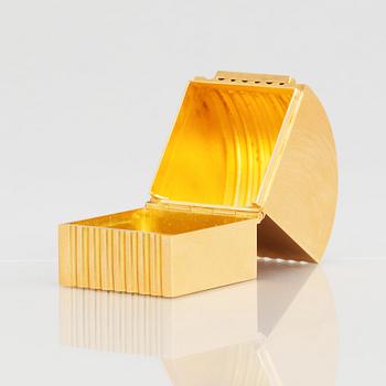 Lars Håkansson, an 18K gold box, Lund, Sweden 1985.