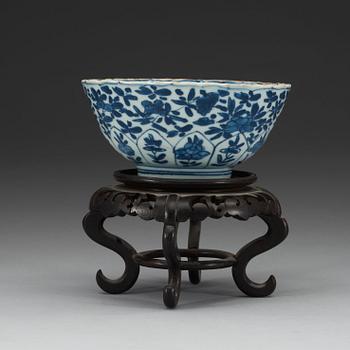 SKÅL, porslin. Qing dynastin, Kangxi (1662-1722).