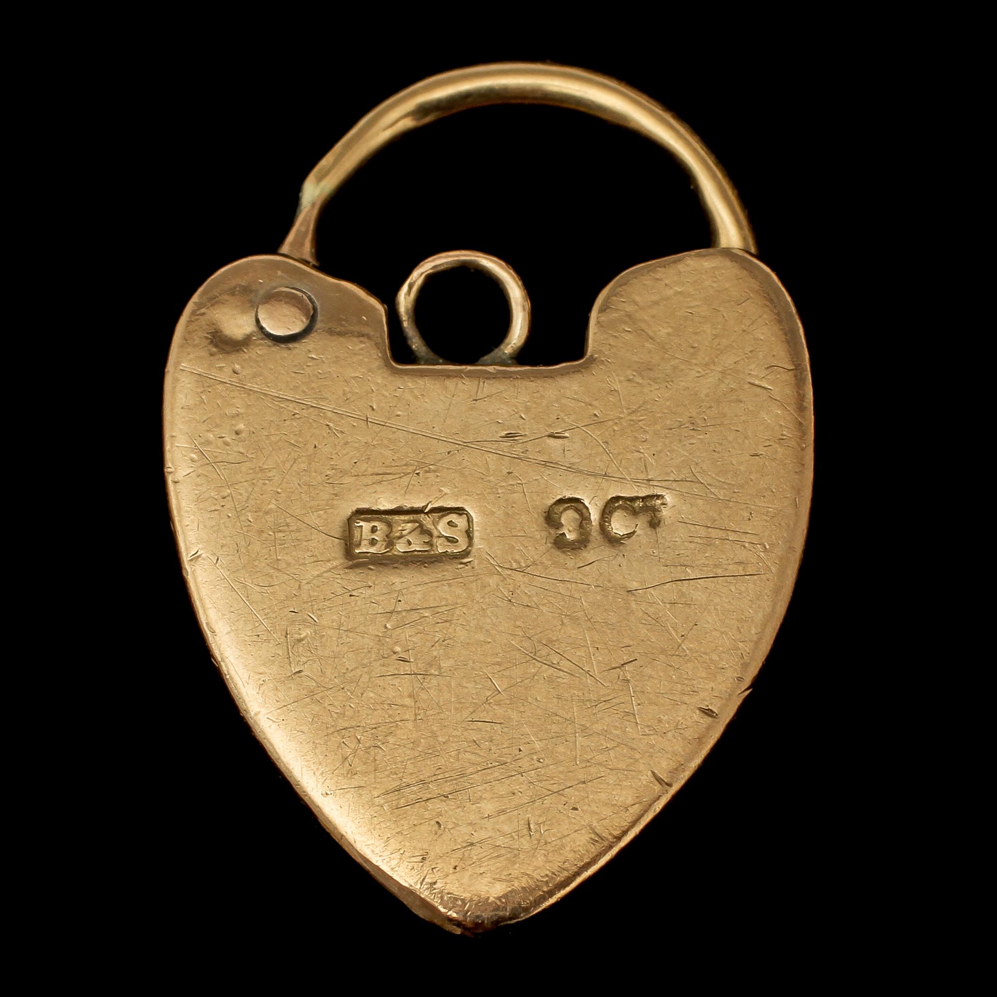 ARMLÄNK med BERLOCK, 14k guld, stämplad B&S, 1900-talets slut. Vikt 16 g.