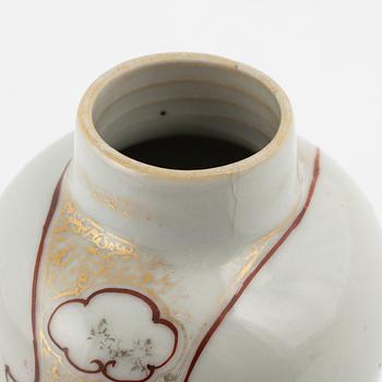 Tedosor, ett par, porslin, Kina, 1700-tal.