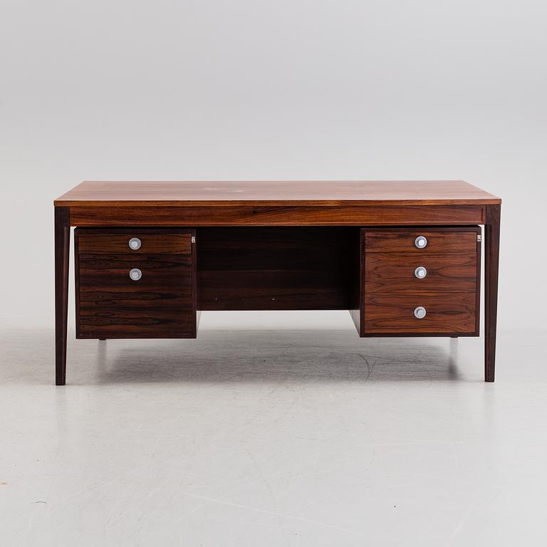 FINN JUHL,  a' Diplomat' rosewood desk from Cado, Denmark.