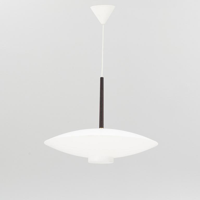 Uno & Östen Kristiansson, ceiling lamp, "Discus", Luxus, Vittsjö, 1960s.