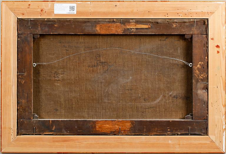 OKÄND KONSTNÄR, olja på duk, bär signatur James A Aitken RSW, England, 1800-talets andra hälft.