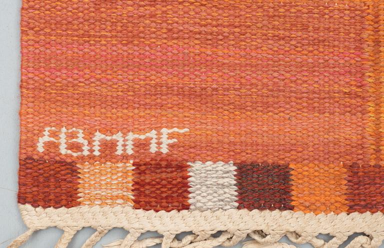 MATTA. "Fasad orange". Rölakan. 253 x 175,5 cm. Signerad AB MMF MR.