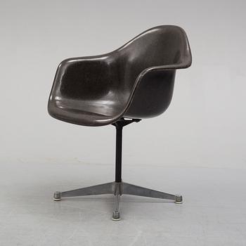 A 1950's/60's 'DAR, armchair by Charles & Ray Eames, Herman Miller.