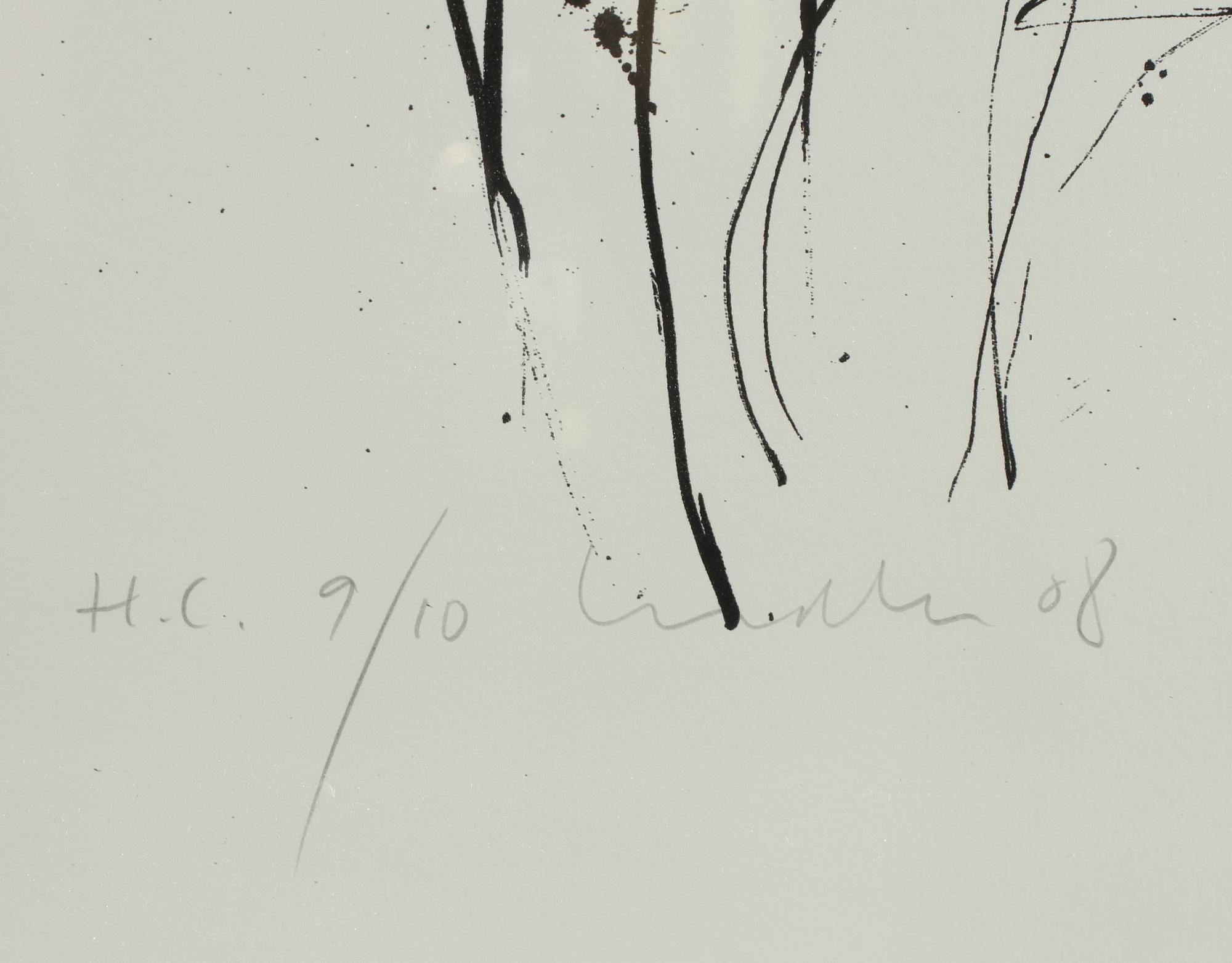 ULF LUNDELLL, färglitografi, signerad och numrerad 9/10.