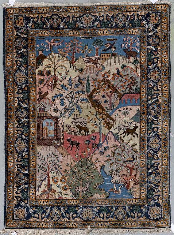 MATTA, old Täbris figural. Ca 193 x 138 cm.