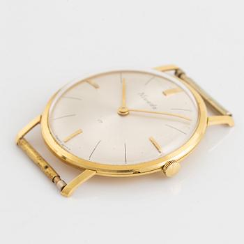 Wristwatch, 18K guld, 33 mm.