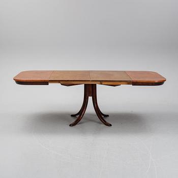 Axel Einar Hjorth, A root veneered dining table, Nordiska Kompaniet, 1938.