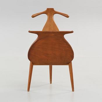 Hans J. Wegner, a mahogany 'Valet Chair' (Jakkens Hvile), Johannes Hansen, Denmark 1950-60's.