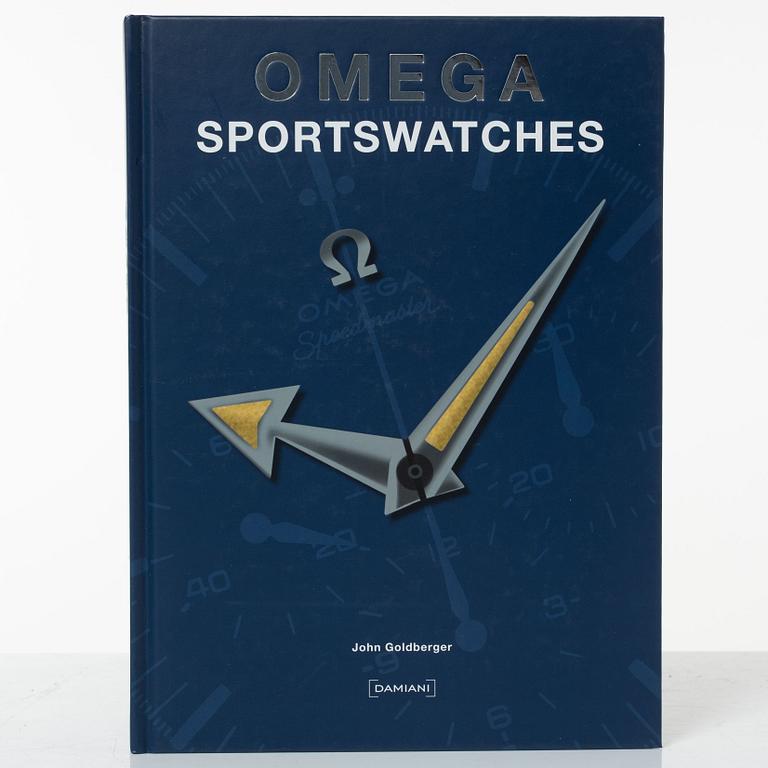 Collection of watch literature, 5 books including Omega Sportswatches by John Goldberger.
