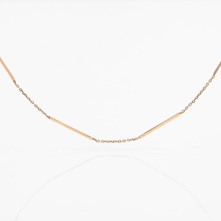 A 14K gold necklace. Westerback, Helsinki 1970.