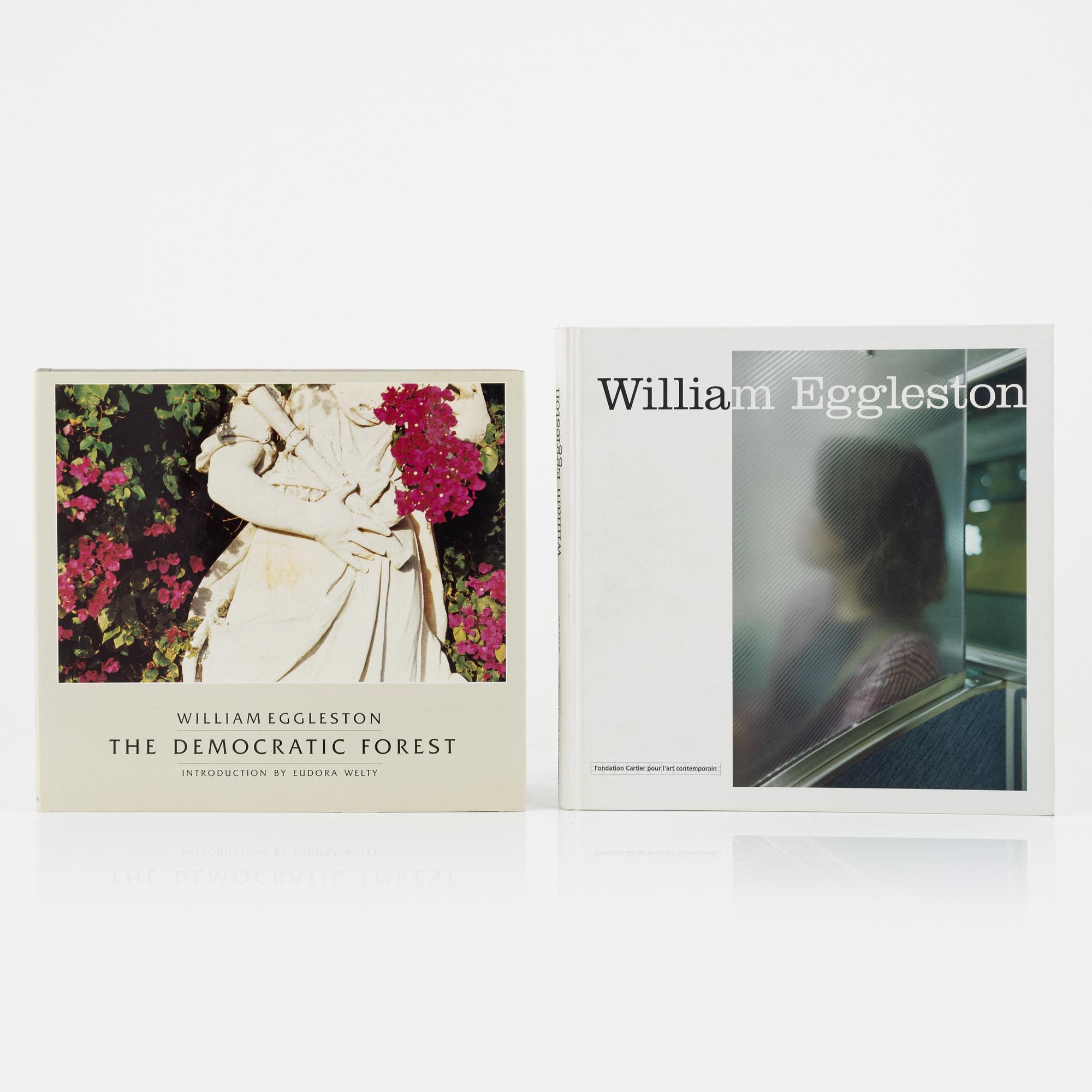 William Eggleston, 3 photobooks.