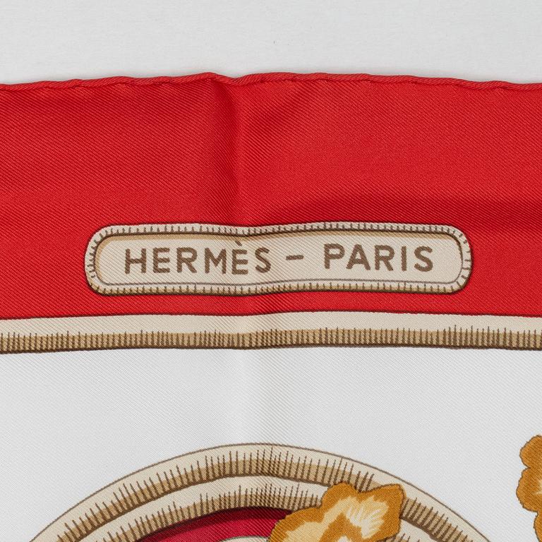 Hermès, scarf, "Caraïbes".