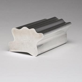 Kristian Nilsson, a sterling silver vase, Stockholm 1978.