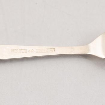A Swedish Silver Cutlery, Jacob Ängman, 'Rosenholm', GAB, some Eskilstuna 1990 (92 pieces).