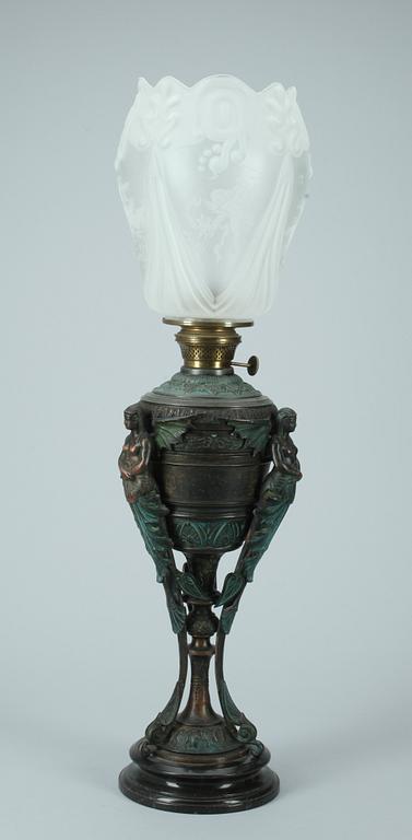 FOTOGENLAMPA, metall, 1900-talets början.