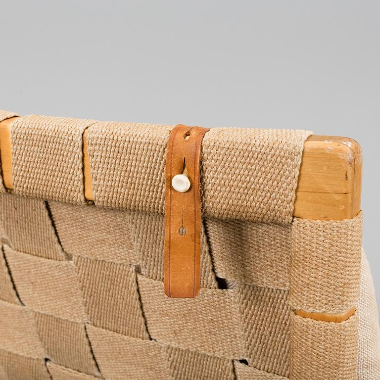 A 'Pernilla 3' lounge chair by Bruno Mathsson for Firma Karl Mathsson, Värnamo.