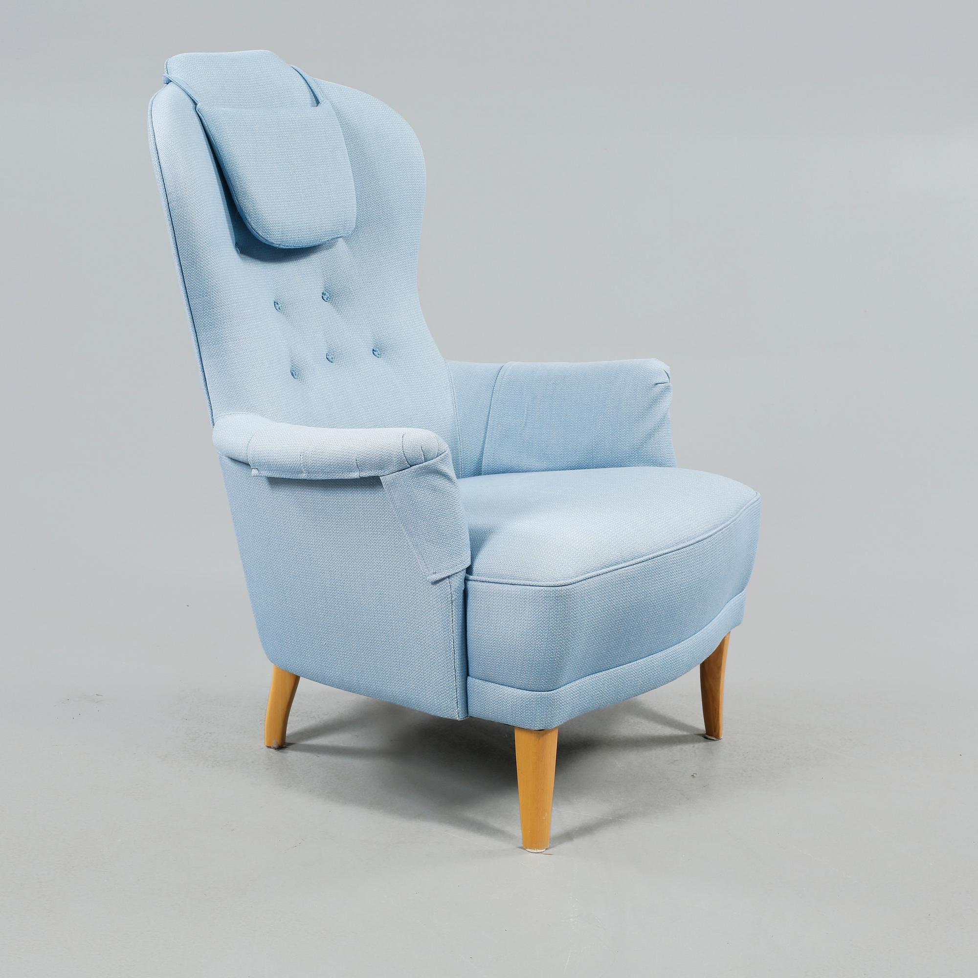 FÅTÖLJ, "Farmor", Carl Malmsten, 1900-talets andra hälft.