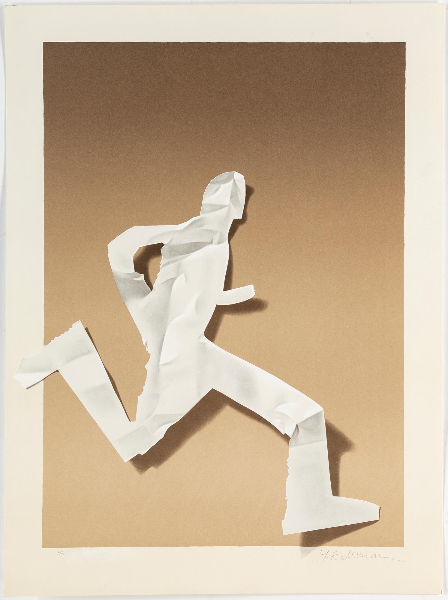 YRJÖ EDELMANN, lithograph in colours, signed Y. Edelmann in pencil. HC.