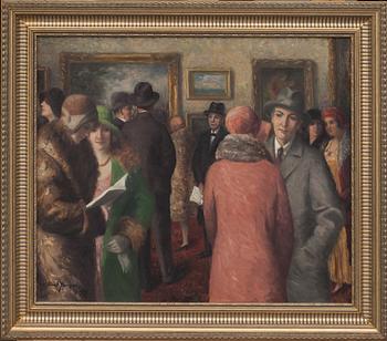 KNUT JANSON, olja på duk, signerad och daterad 1931.