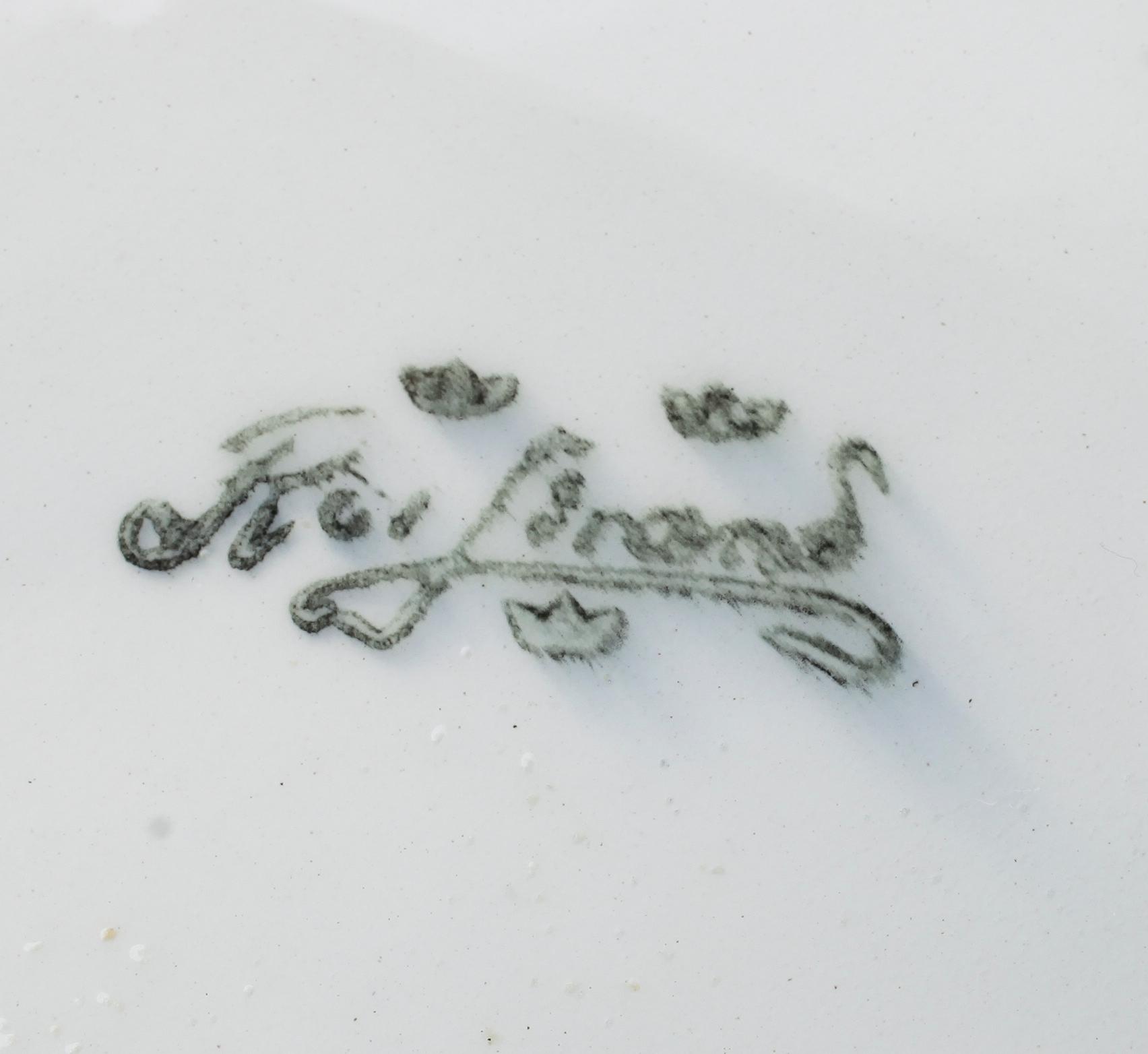 FAT, flintgods, Rörstrand, tidigt 1900-tal.