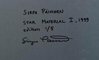 SIRPA PÄIVINEN, fotografi, C-print, aluminium monterad, a tergo signerad, numrerad 1/5, daterad 1999.