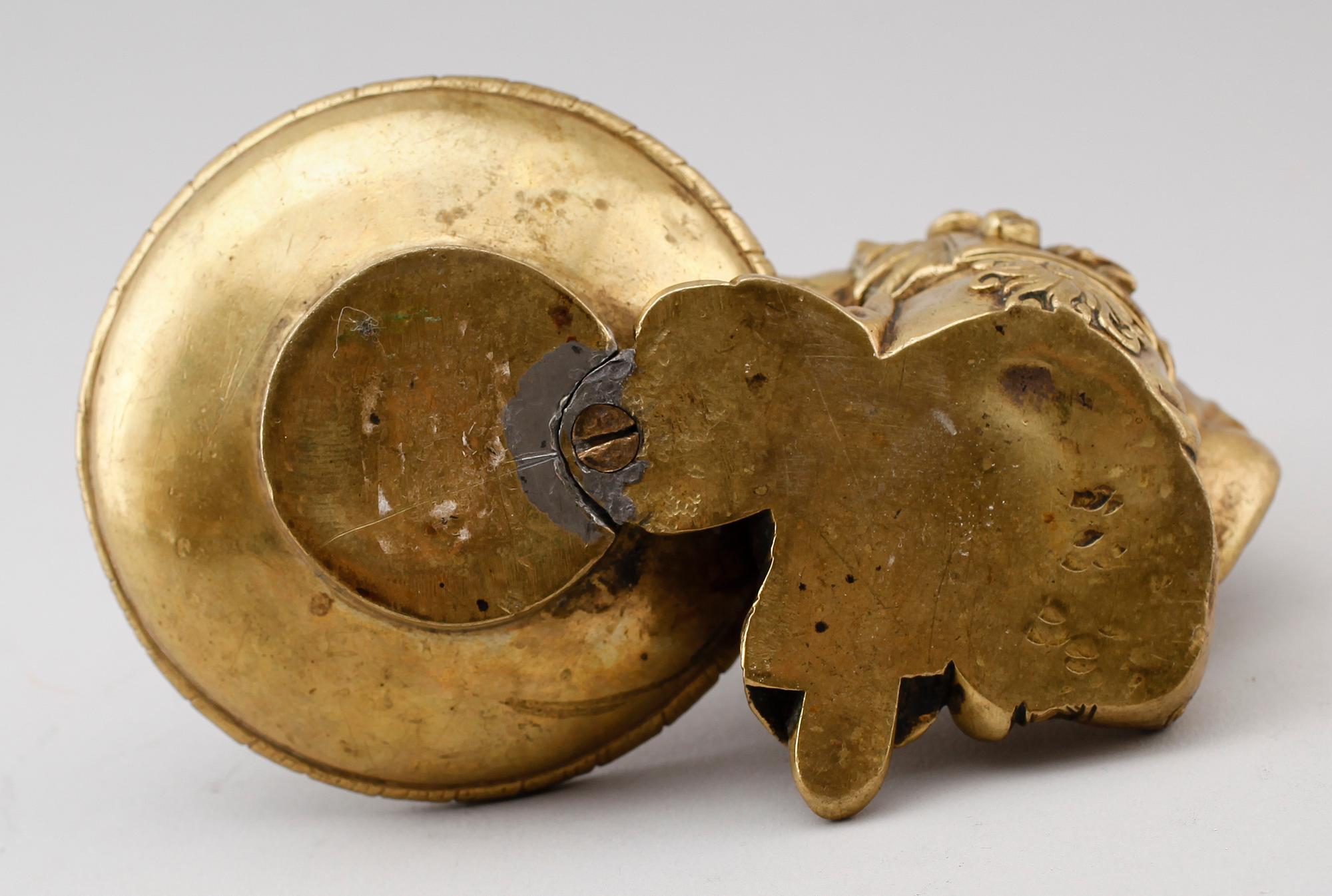 RÖKELSEKAR, brons, 1800-/1900-tal.