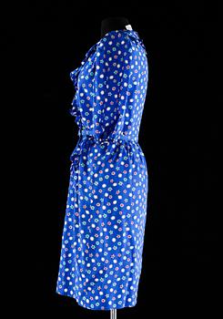 A 1980s silk dress by Nina Ricci.