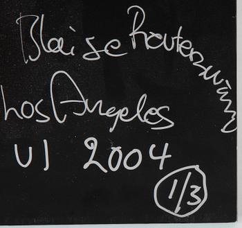 Blaise Reutersward, c-print, signed and numbered 1/3 on verso.