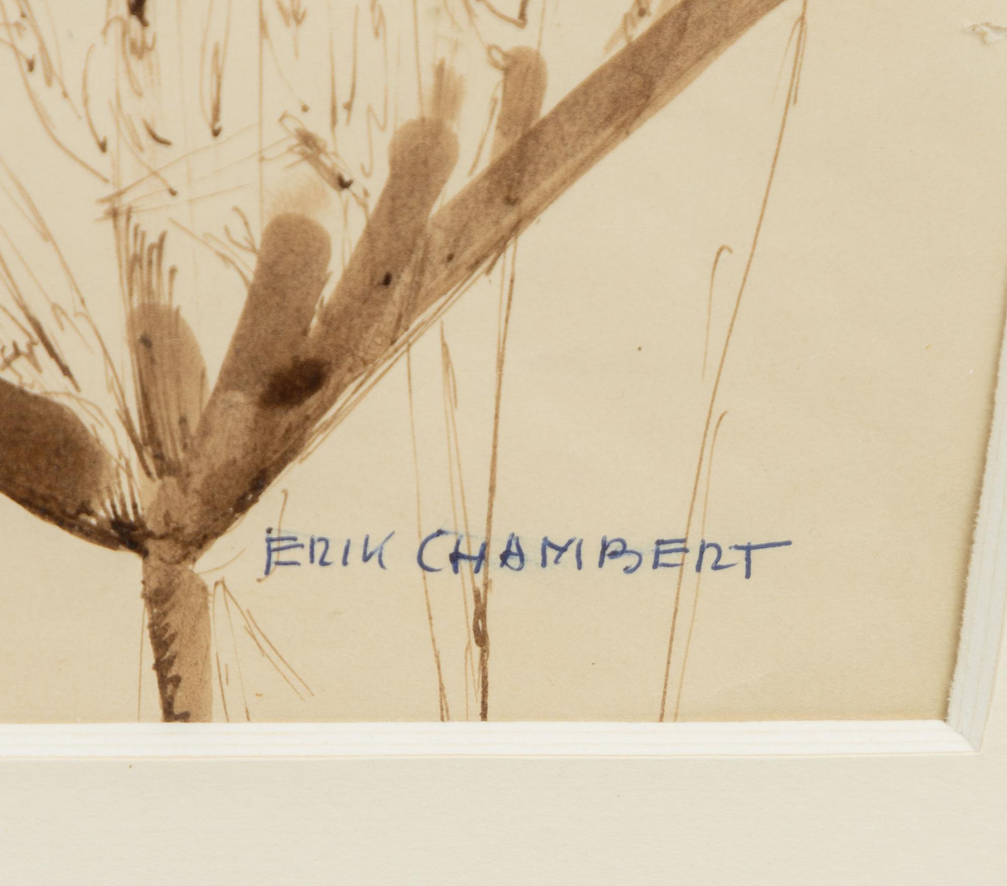 Erik Chambert, "Gräs II", Plant Study, 2 pcs.