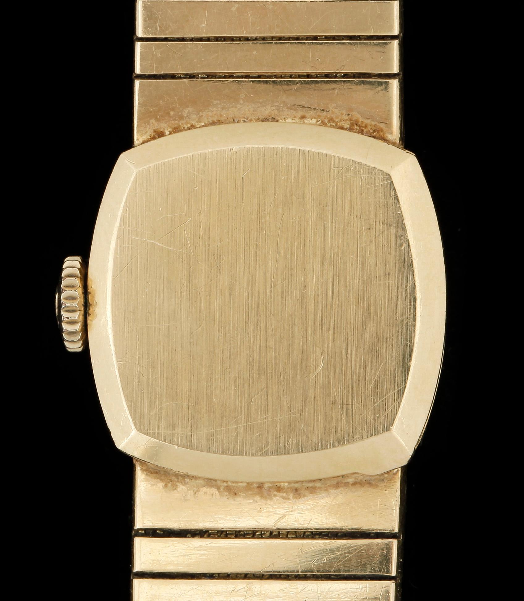DAMARMBANDSUR, guld 18k, Tissot, manuell. Tot ca 43 gram.