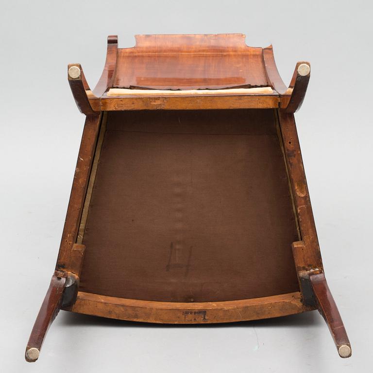 KARMSTOL, beidermeier, ca 1830-tal.