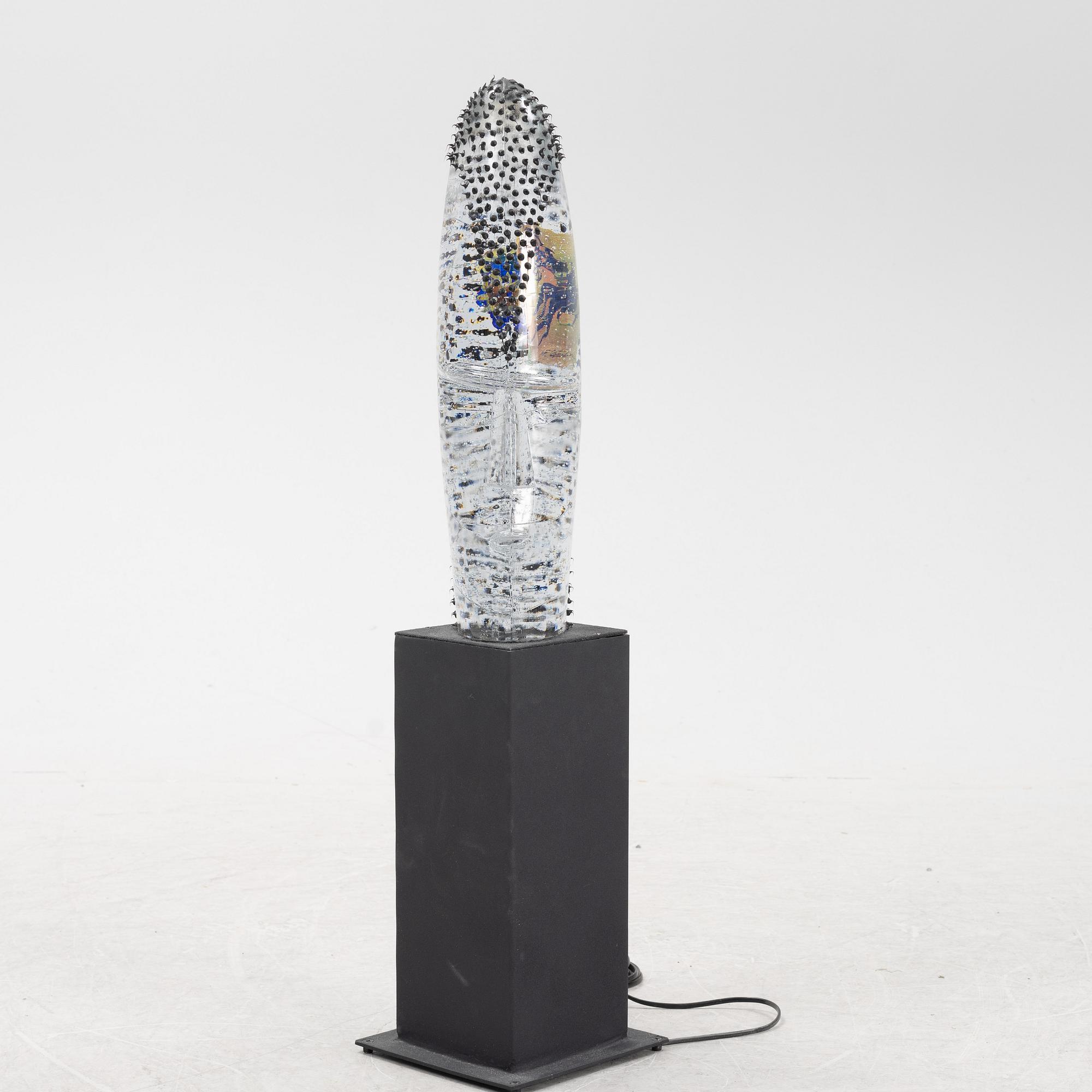 Kjell Engman, glasskulptur, Kosta Boda, unik.