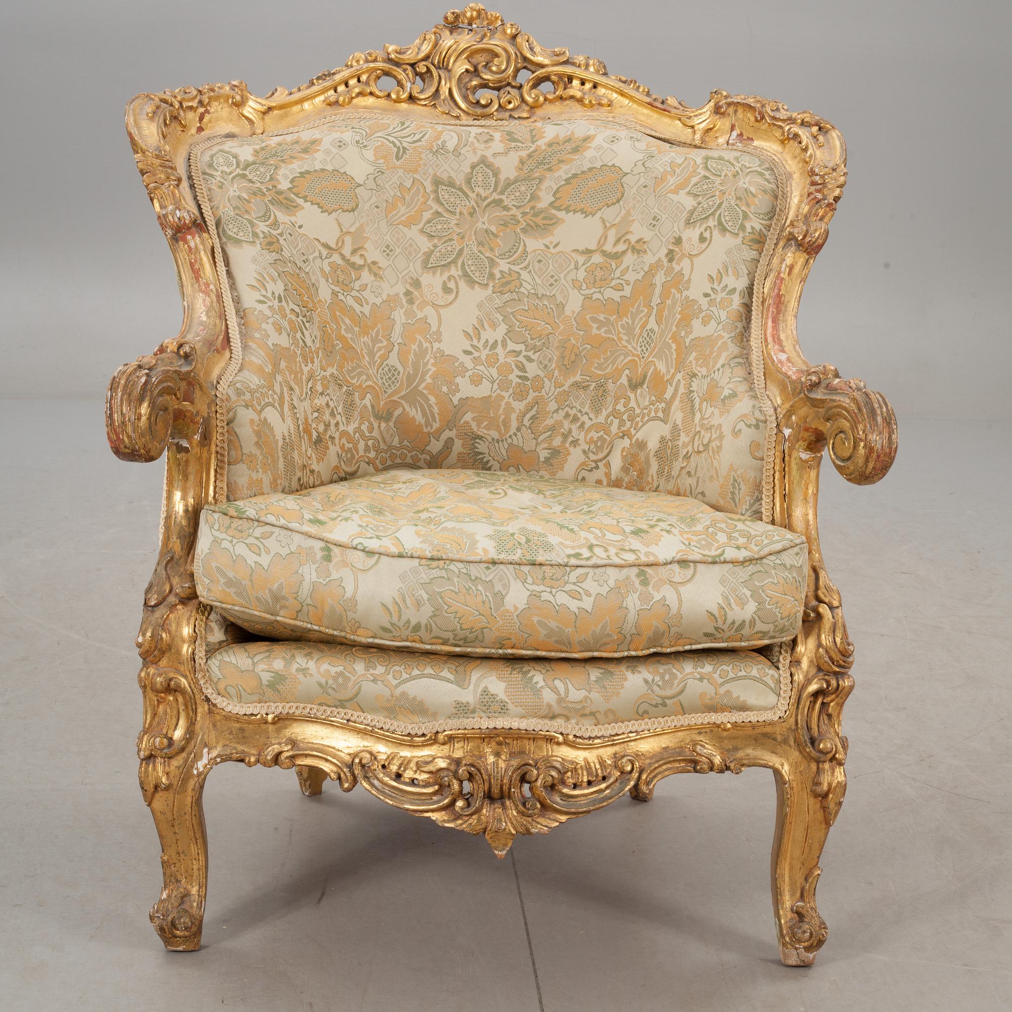 BERGERE, rokokostil, 1900-talets första hälft.