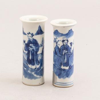 A group of Chinese and south east asian miniture vases and vessels, 19th Century.