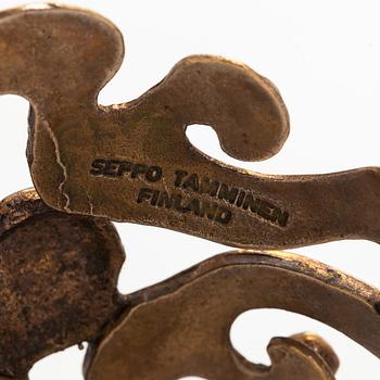 Seppo Tamminen, necklace and bracelet, bronze.