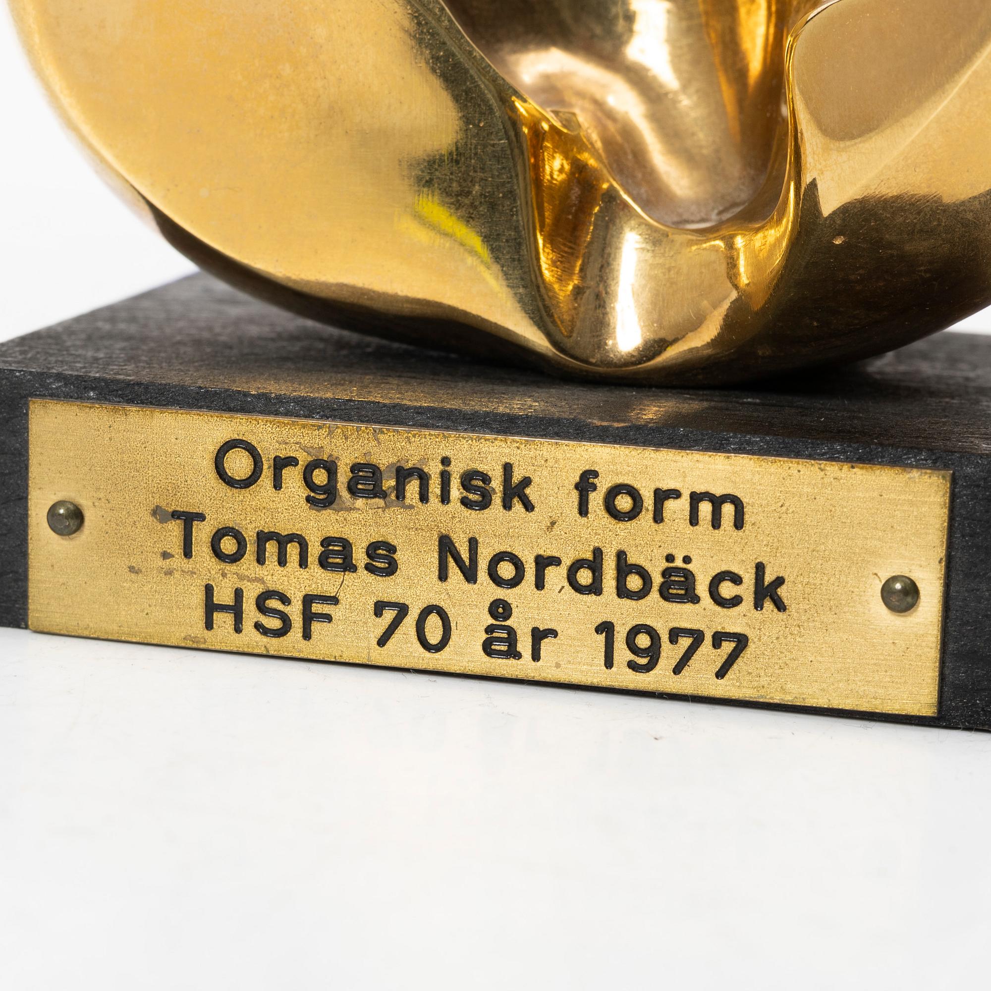 Thomas Nordbäck, "Organsisk form".