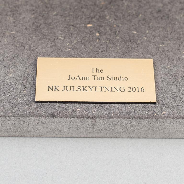 Three jazz mushrooms made by JoAnn Tan Studio for NK 2016.