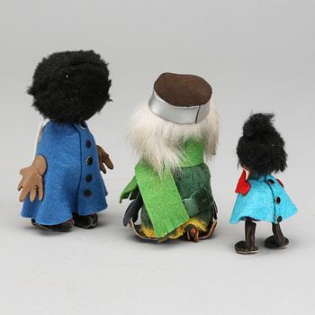 Atelier Fauni Moomin figures, (3),1960/70's.